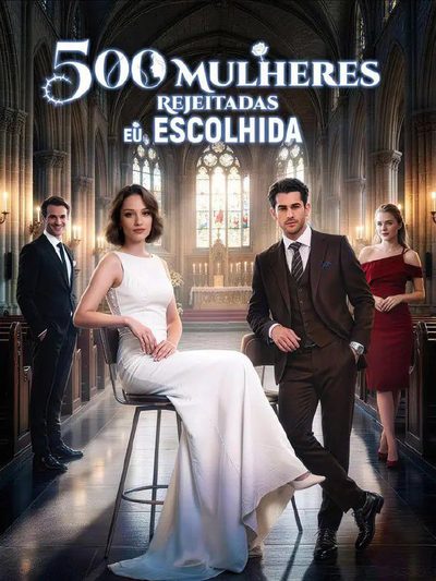 Capa da miniss&eacute;rie 500 Mulheres Rejeitadas. Eu, Escolhida