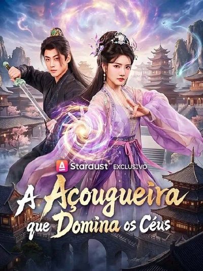 Capa da miniss&eacute;rie A Açougueira que Domina os Céus dublado