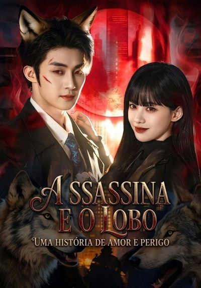 Capa da miniss&eacute;rie A Assassina e o Lobo