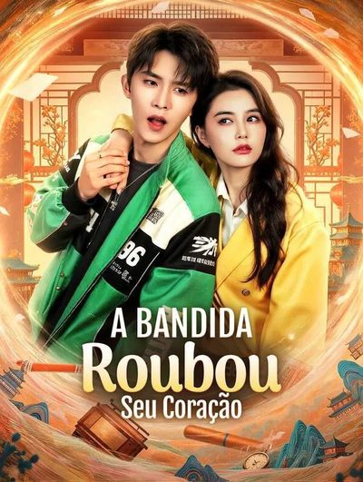Capa da miniss&eacute;rie A Bandida Roubou Seu Coração