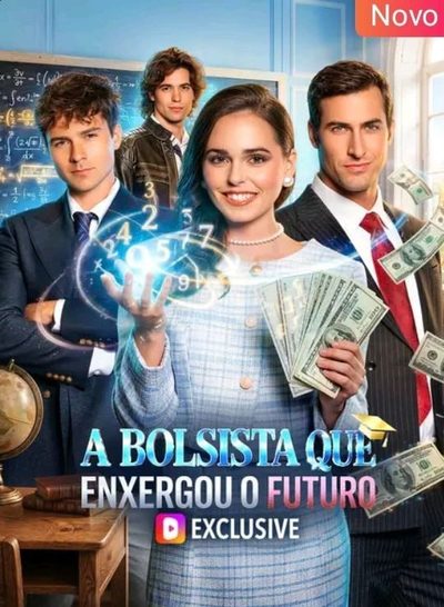 Capa da miniss&eacute;rie A Bolsista que Enxergou o Futuro