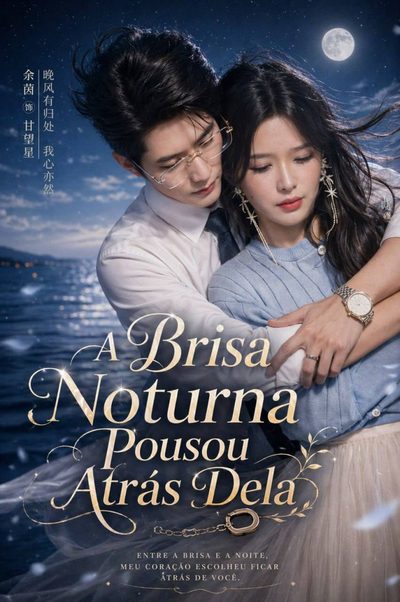 Capa da miniss&eacute;rie A Brisa Noturna Pousou Atrás Dela Ele Não Me Deixa Ir