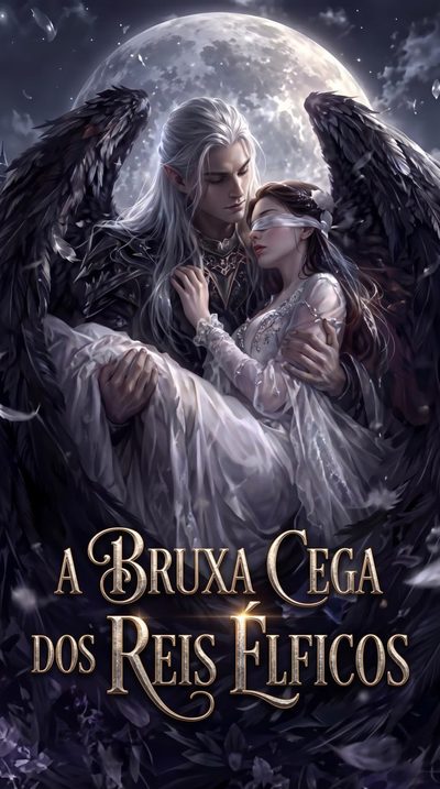 Capa da miniss&eacute;rie A Bruxa Cega dos Reis Élficos