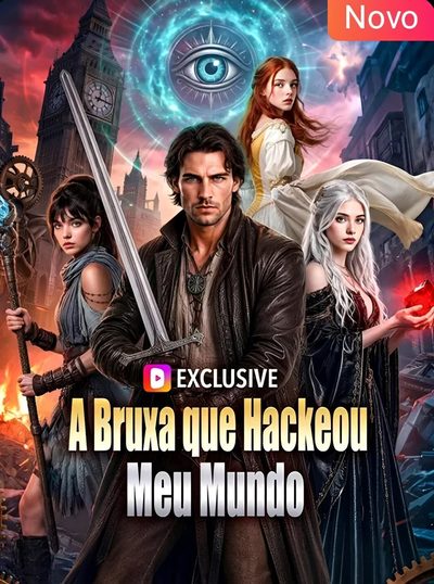 Capa da miniss&eacute;rie A Bruxa que Hackeou Meu Mundo