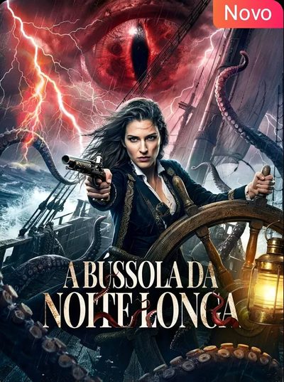 Capa da miniss&eacute;rie A Bússola da Noite Longa