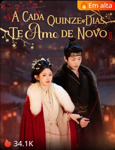 Capa da miniss&eacute;rie A Cada Quinze Dias Te Amo de Novo