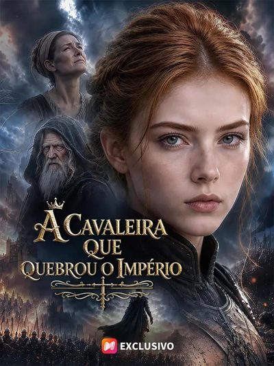Capa da miniss&eacute;rie A Cavaleira que Quebrou o Império