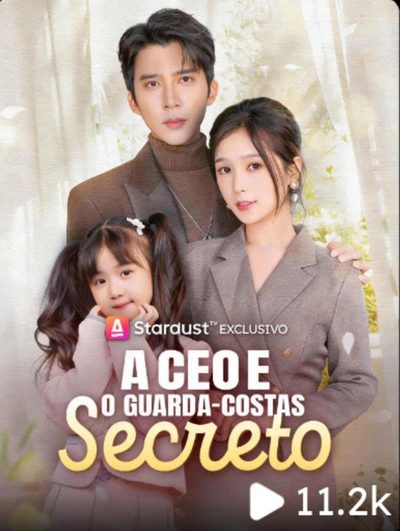 Capa da miniss&eacute;rie A Ceo e o Guarda-costas Secreto