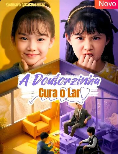 Capa da miniss&eacute;rie A Doutorzinha Cura o Lar