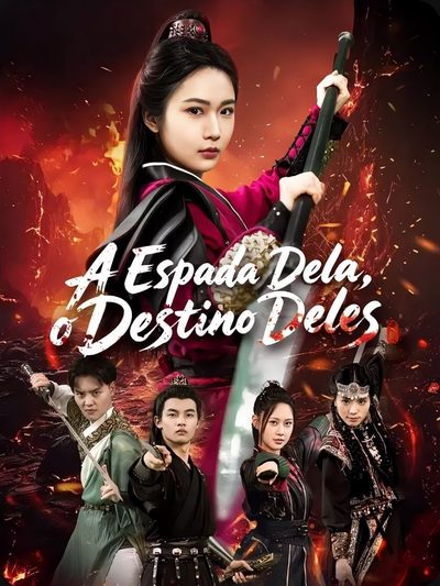 Capa da miniss&eacute;rie A Espada Dela, o Destino Deles