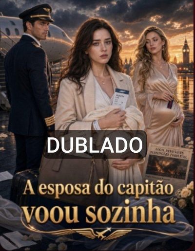 Capa da miniss&eacute;rie A Esposa do Capitão Voou Sozinha dublado