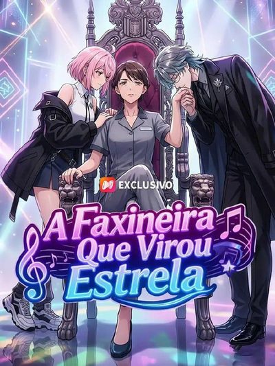 Capa da miniss&eacute;rie A Faxineira que Virou Estrela