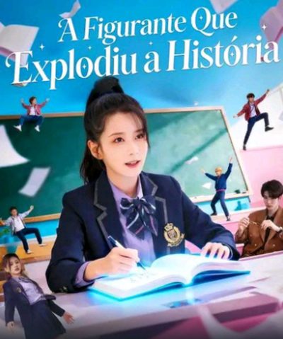Capa da miniss&eacute;rie A Figurante que Explodiu a História