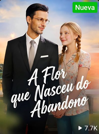 Capa da miniss&eacute;rie A Flor que Nasceu do Abandono