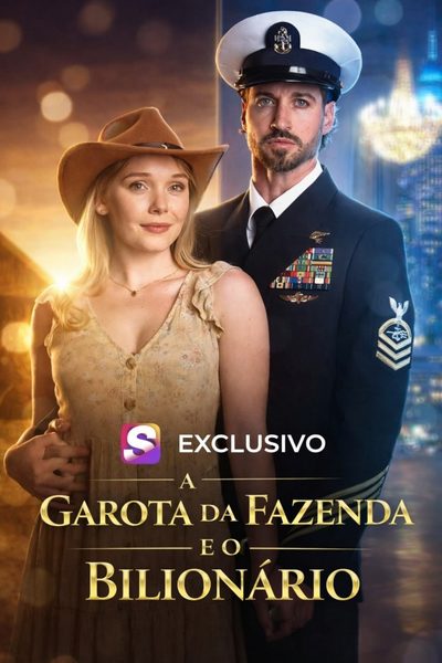 Capa da miniss&eacute;rie A Garota da Fazenda e o Bilionário