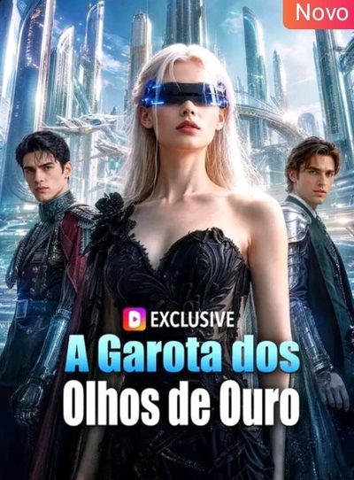 Capa da miniss&eacute;rie A Garota dos Olhos de Ouro