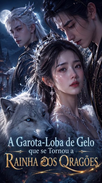 Capa da miniss&eacute;rie A Garota-loba de Gelo Fraca que Se Tornou a Rainha dos Dragões