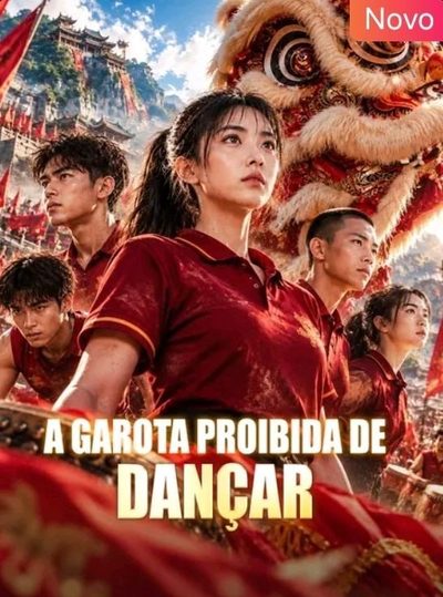Capa da miniss&eacute;rie A Garota Proibida de Dançar
