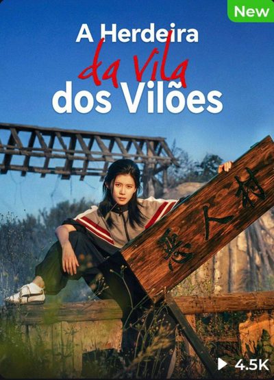 Capa da miniss&eacute;rie A Herdeira da Vila dos Vilões