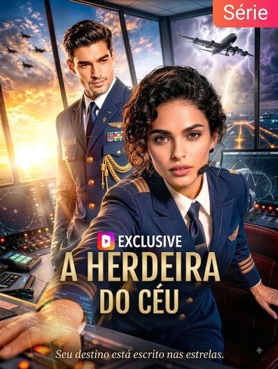 Capa da miniss&eacute;rie A Herdeira do Céu