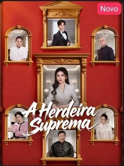 Capa da miniss&eacute;rie A Herdeira Suprema