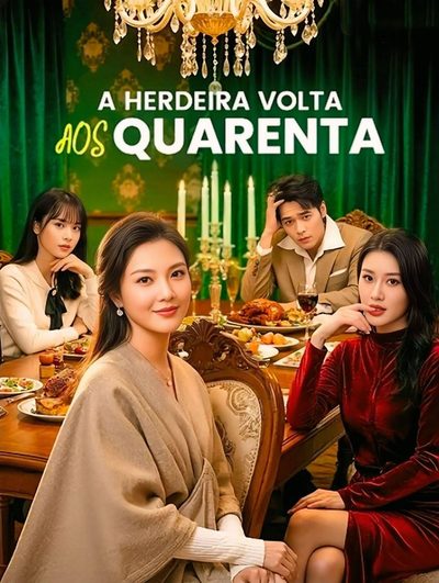 Capa da miniss&eacute;rie A Herdeira Volta aos Quarenta
