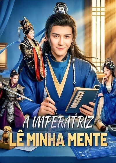 Capa da miniss&eacute;rie A Imperatriz Lê Minha Mente