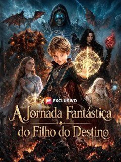 Capa da miniss&eacute;rie A Jornada Fantástica do Filho do Destino