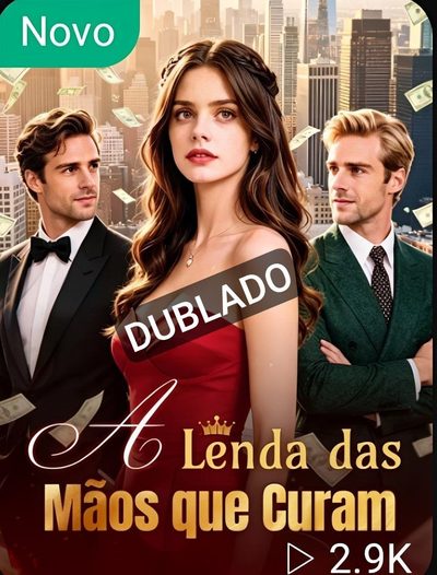 Capa da miniss&eacute;rie A Lenda das Mãos que Curam dublado