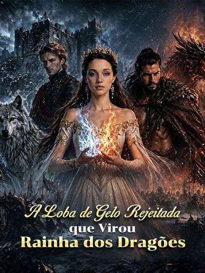 Capa da miniss&eacute;rie A Loba de Gelo Rejeitada que Virou Rainha dos Dragões