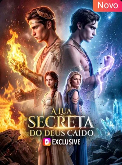Capa da miniss&eacute;rie A Lua Secreta do Deus Caído