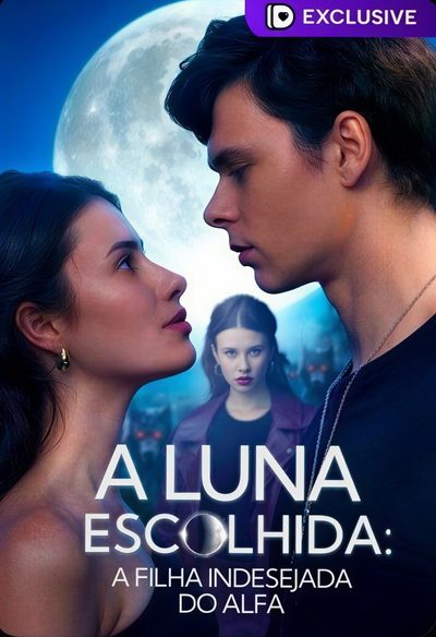Capa da miniss&eacute;rie A Luna Escolhida: a Filha Indesejada do Alfa