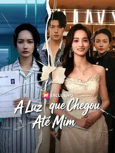 Capa da miniss&eacute;rie A Luz que Chegou Até Mim dublado