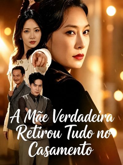 Capa da miniss&eacute;rie A Mãe Verdadeira Retirou Tudo no Casamento