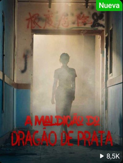Capa da miniss&eacute;rie A Maldição do Dragão de Prata
