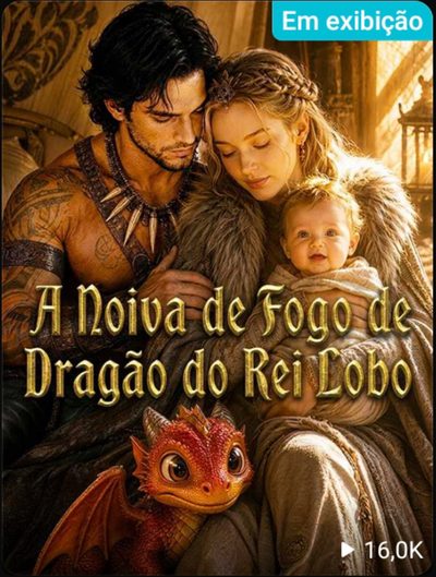 Capa da miniss&eacute;rie A Noiva de Fogo de Dragão do Rei Lobo