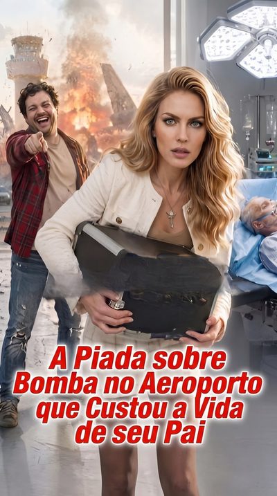 Capa da miniss&eacute;rie A Piada Sobre Bomba no Aeroporto que Custou a Vida de Seu Pai