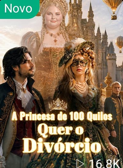 Capa da miniss&eacute;rie A Princesa de 100 Quilos Quer o Divórcio