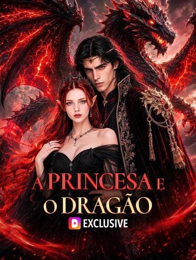 Capa da miniss&eacute;rie A Princesa e o Dragão