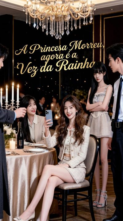Capa da miniss&eacute;rie A Princesa Morreu, Agora É a Vez da Rainha