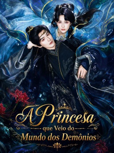 Capa da miniss&eacute;rie A Princesa que Veio dos Demônios