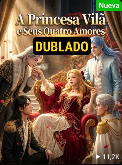Capa da miniss&eacute;rie A Princesa Vilã e Seus Quatro Amores