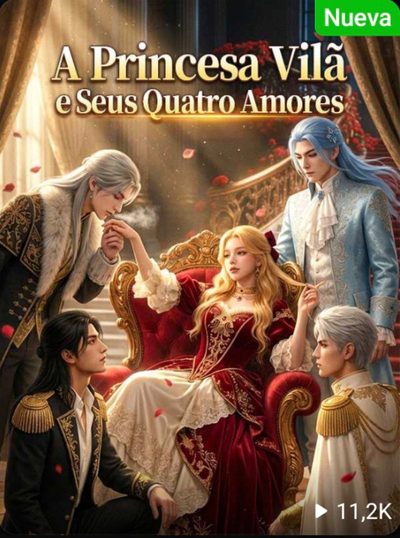 Capa da miniss&eacute;rie A Princesa Vilã e Seus Quatro Amores