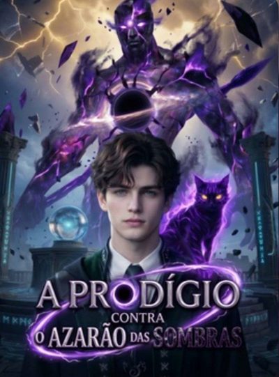Capa da miniss&eacute;rie A Prodígio Contra o Azarão das Sombras