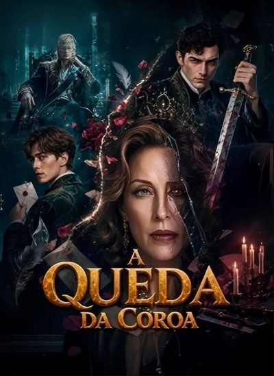 Capa da miniss&eacute;rie A Queda da Coroa -