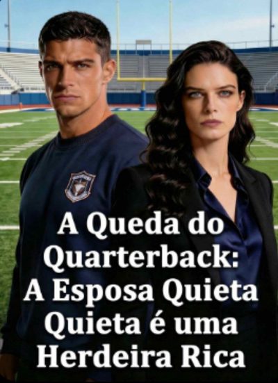 Capa da miniss&eacute;rie A Queda do Quarterback: a Esposa Quieta É uma Herdeira