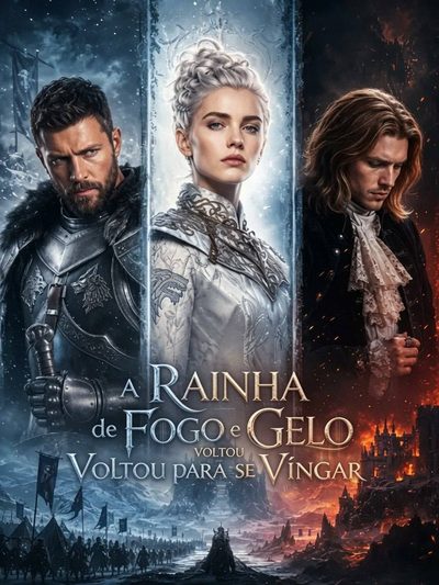 Capa da miniss&eacute;rie A Rainha de Fogo e Gelo Voltou para Se Vingar