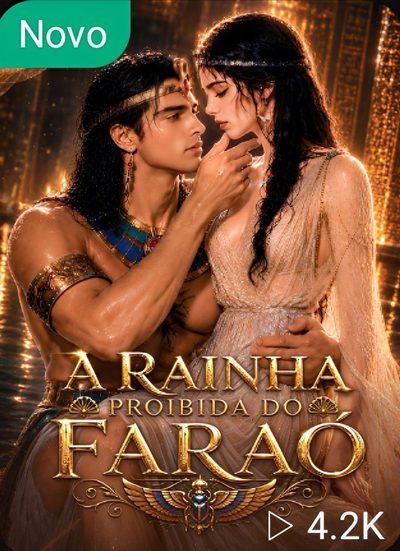 Capa da miniss&eacute;rie A Rainha Proubida do Faraó