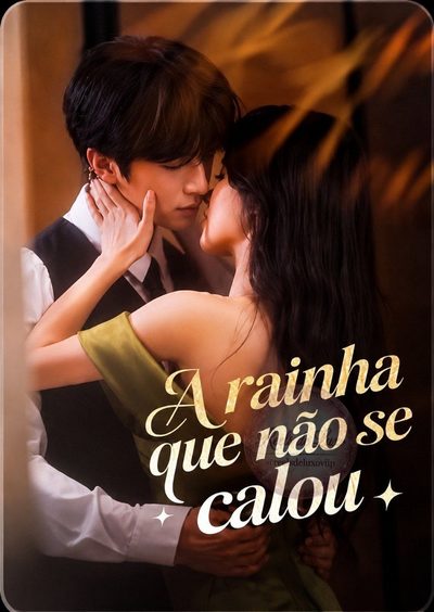 Capa da miniss&eacute;rie A Rainha que Não Se Calou