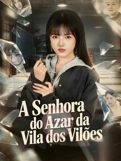 Capa da miniss&eacute;rie A Senhora do Azar da Vila dos Vilões